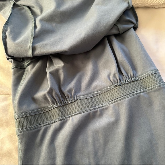 GIRLFRIEND COLLECTIVE Paloma Stretch-Jersey Tennis Dress Lagoon Aqua Blue Small - Picture 4 of 9